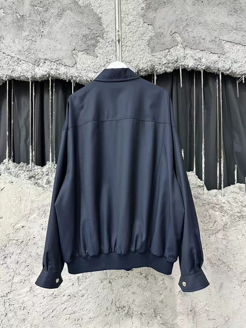 Miu Miu Miumiu Blue Jacket with Pockets Size US M / EU 48-50 / 2 - 2 Thumbnail