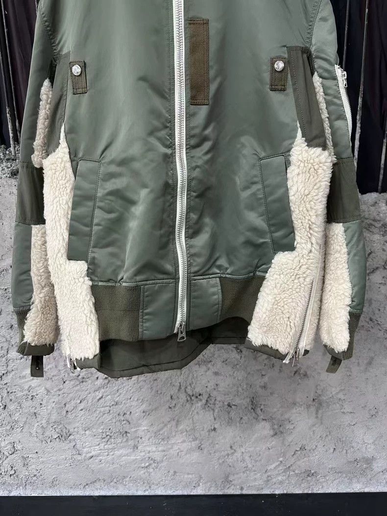 Sacai Sacai Splicing Zip Jacket Outerwear Size US M / EU 48-50 / 2 - 4 Thumbnail
