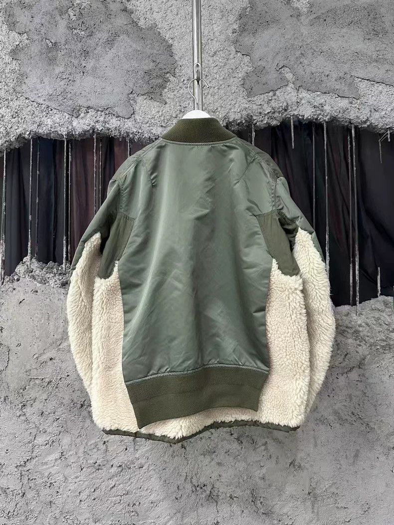Sacai Sacai Splicing Zip Jacket Outerwear Size US M / EU 48-50 / 2 - 2 Thumbnail