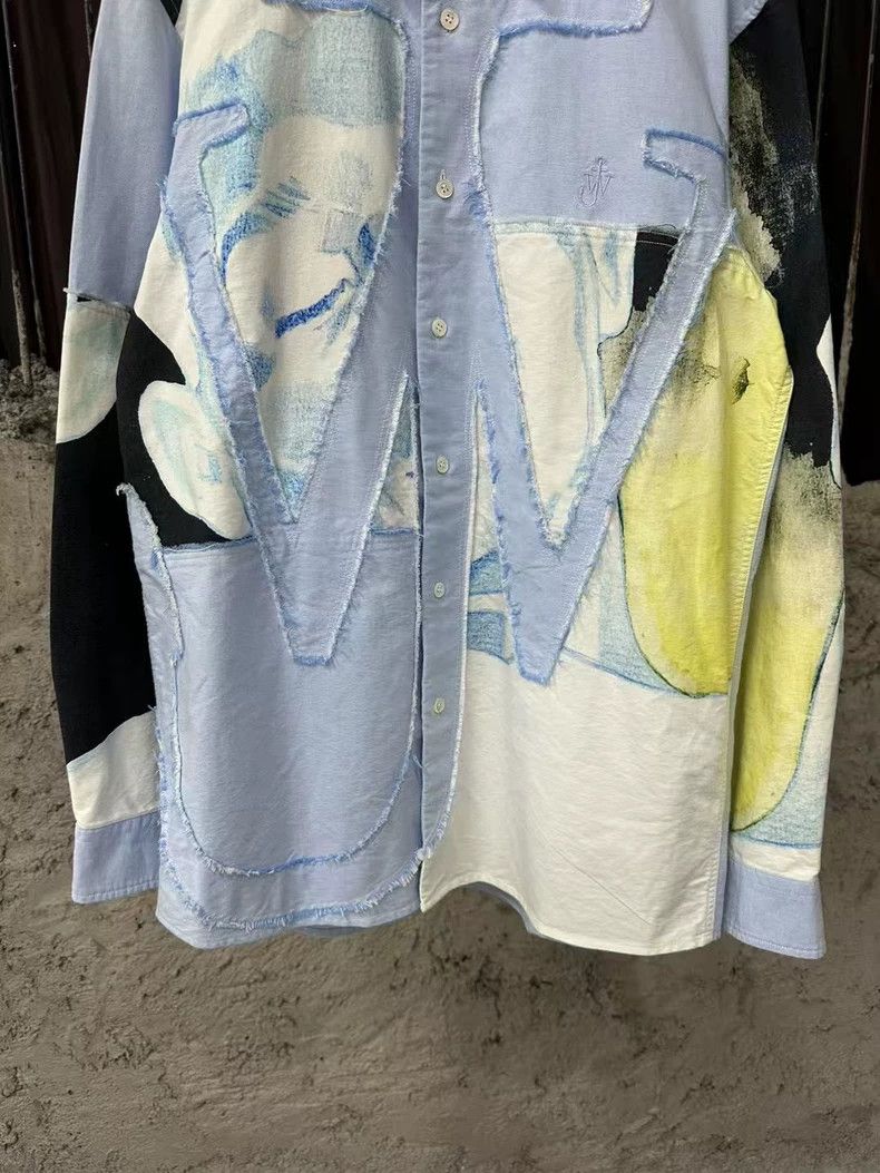 Loewe JW Anderson Patching Shirt Size 34 Size US XXS / EU 40 - 4 Thumbnail