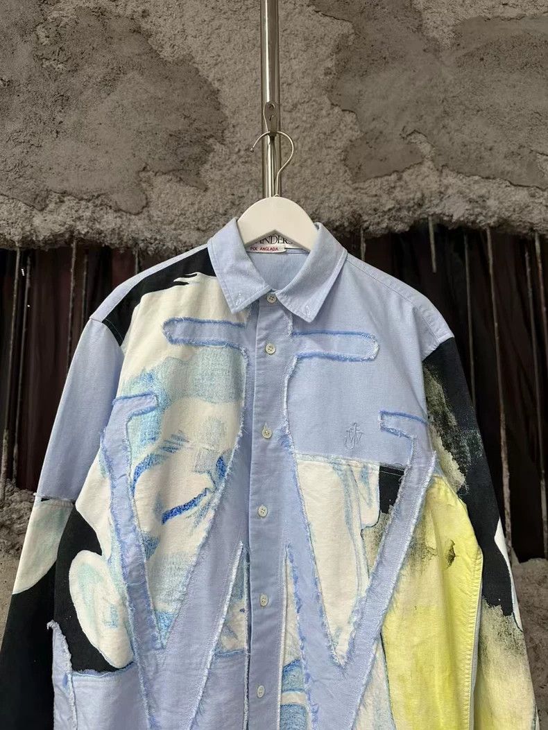 Loewe JW Anderson Patching Shirt Size 34 Size US XXS / EU 40 - 3 Thumbnail