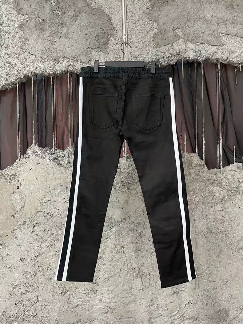 Diesel Diesel Black Pants with Side Stripes Size US 32 / EU 48 - 2 Thumbnail