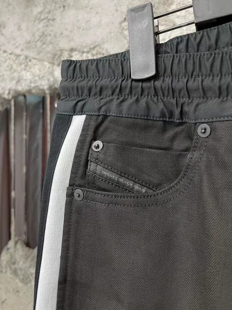 Diesel Diesel Black Pants with Side Stripes Size US 32 / EU 48 - 5 Thumbnail