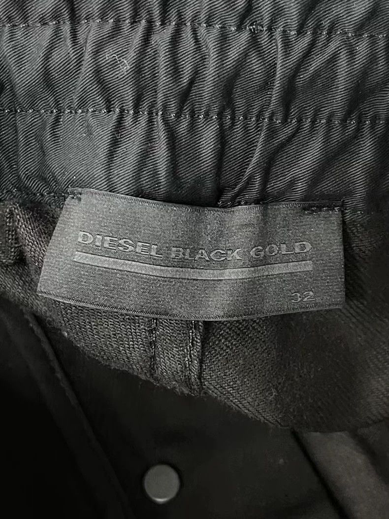 Diesel Diesel Black Pants with Side Stripes Size US 32 / EU 48 - 6 Thumbnail