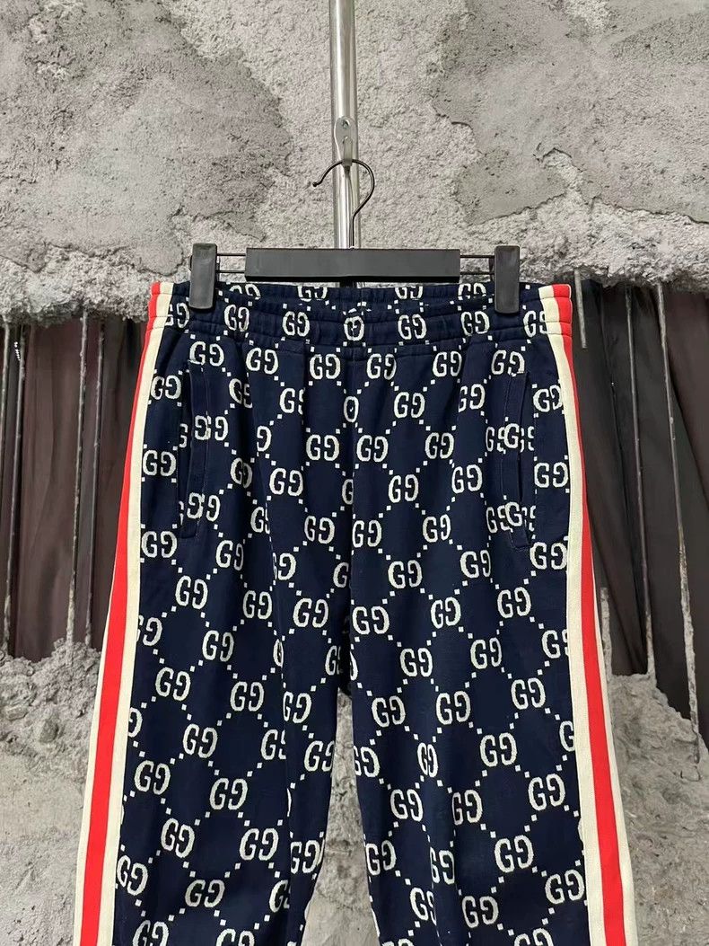 Gucci Gucci Logo Long Pants in New Condition Size US 26 / EU 42 - 3 Thumbnail