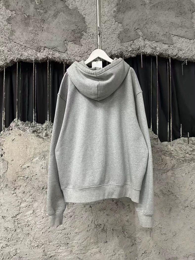 Jacquemus Jacquemus Gray Hoodie Sweatshirt Size L Size US L / EU 52-54 / 3 - 2 Thumbnail