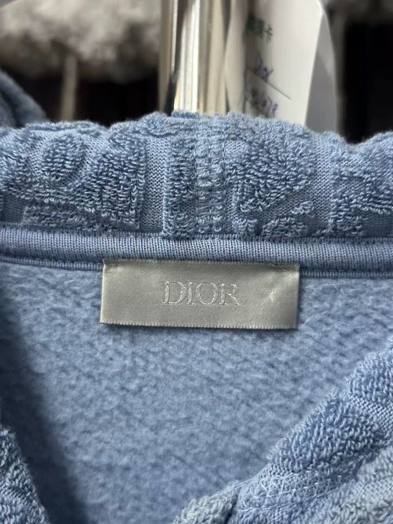 Dior Dior Logo Hoodie in Blue for Men Size US XL / EU 56 / 4 - 6 Thumbnail