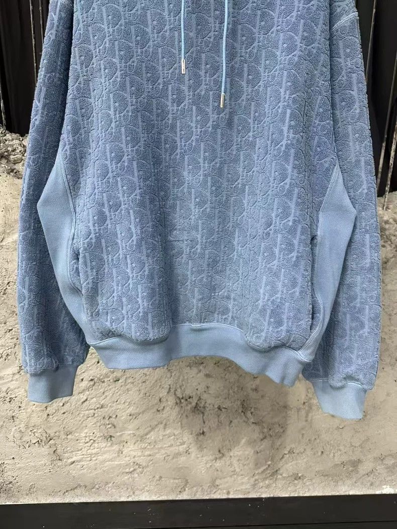 Dior Dior Logo Hoodie in Blue for Men Size US XL / EU 56 / 4 - 4 Thumbnail