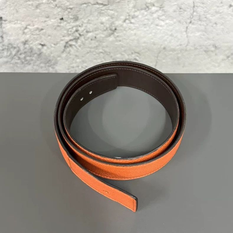 Hermes Hermes Belt Size 90 in Orange Color Size ONE SIZE - 3 Thumbnail