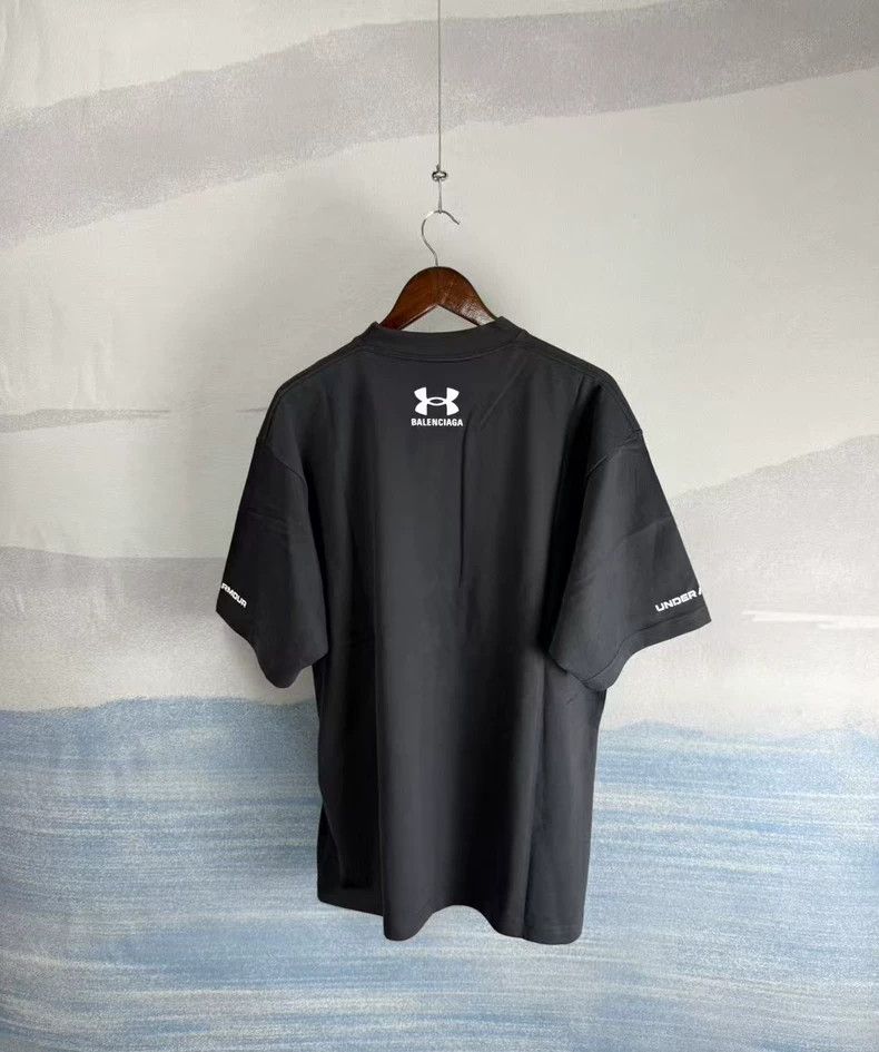 Balenciaga Balenciaga x Under Armour Black Logo T-Shirt Size US L / EU 52-54 / 3 - 2 Thumbnail