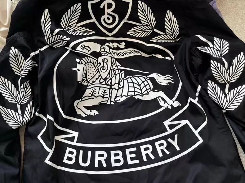Burberry Burberry FW22 Horse Logo Hooded Jacket Size US L / EU 52-54 / 3 - 3 Thumbnail
