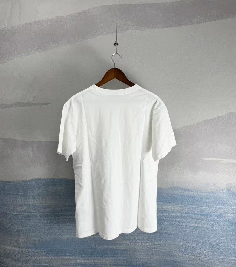 Dior Dior White Embroidered Short Sleeve T-Shirt Size US XS / EU 42 / 0 - 3 Thumbnail