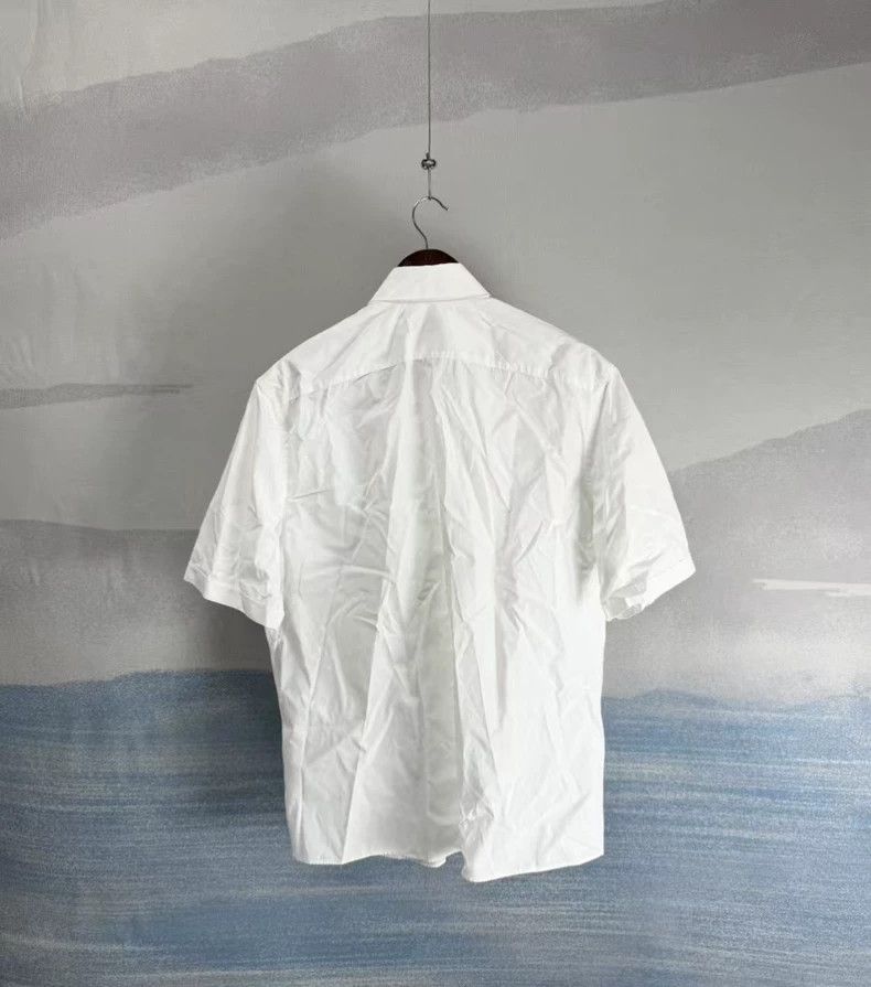 Fendi Fendi White Short Sleeve Pocket Shirt Size US M / EU 48-50 / 2 - 3 Thumbnail
