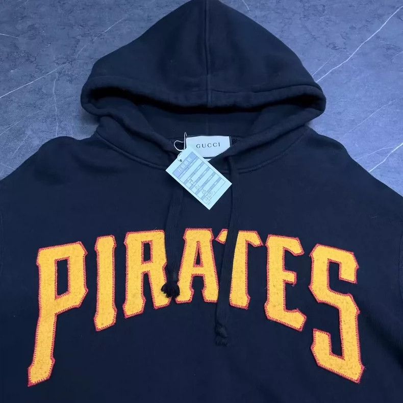 Gucci GUCCI MLB Hoodie with Pirates Logo Size US S / EU 44-46 / 1 - 3 Thumbnail