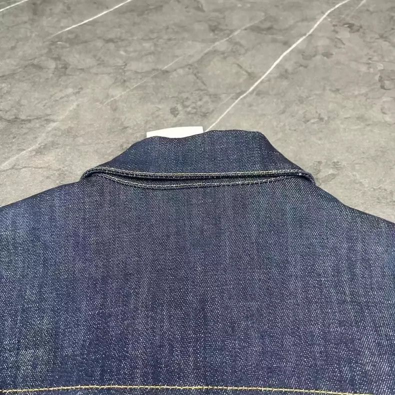 Dior DIOR Logo Denim Jacket Brand New Size 46 Size US L / EU 52-54 / 3 - 5 Thumbnail