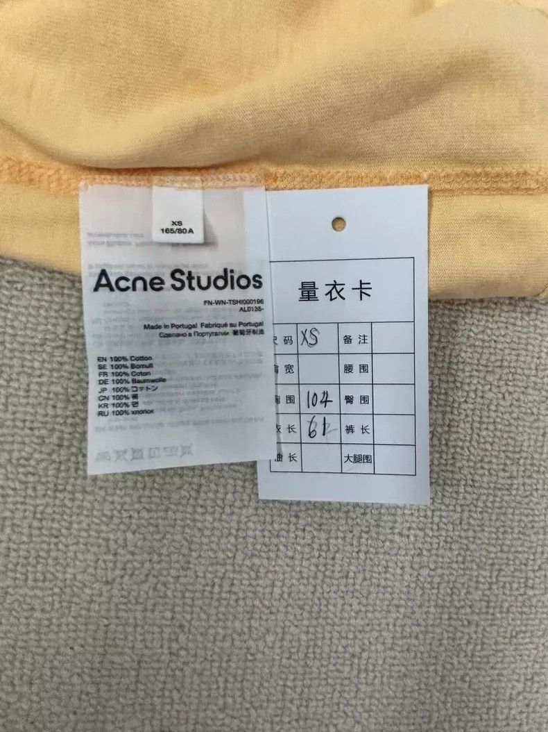 Acne Studios Acne Studios Short Sleeve T-Shirt XS Size US XS / EU 42 / 0 - 5 Thumbnail