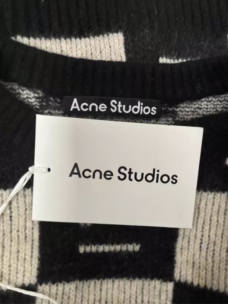 Acne Studios Acne Studios Black and White Wool Sweater Size US S / EU 44-46 / 1 - 4 Thumbnail