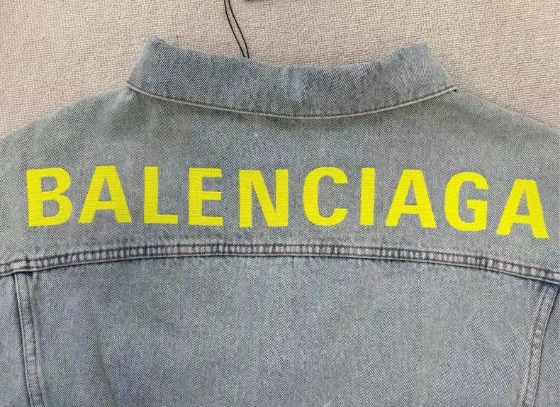 Balenciaga Balenciaga Embroidered Logo Long Sleeve Jacket Size US L / EU 52-54 / 3 - 3 Thumbnail
