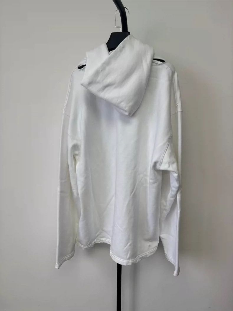 Balenciaga Balenciaga Logo Print Hooded Sweatshirt Size US XS / EU 42 / 0 - 2 Thumbnail