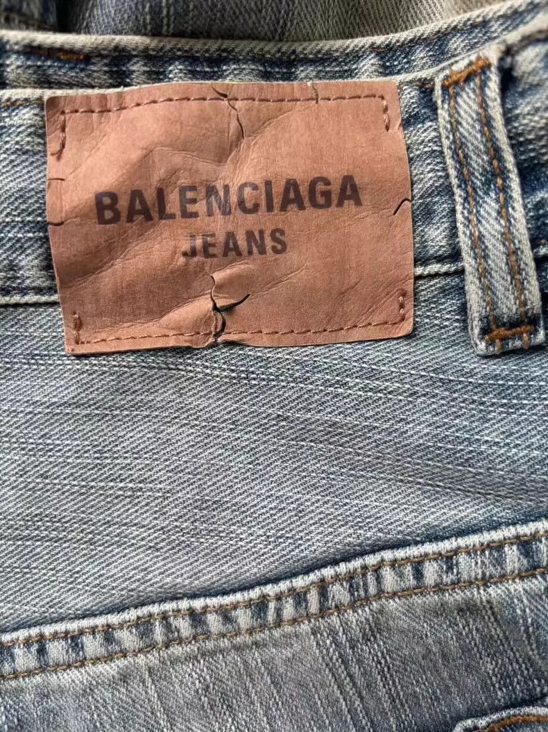 Balenciaga Balenciaga Italian Denim Pants for Men Size US 26 / EU 42 - 3 Thumbnail