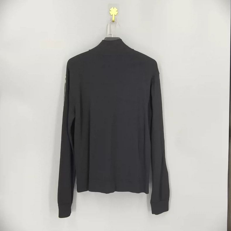 Valentino Valentino Black Casual Stand Collar Jacket Size US L / EU 52-54 / 3 - 2 Thumbnail