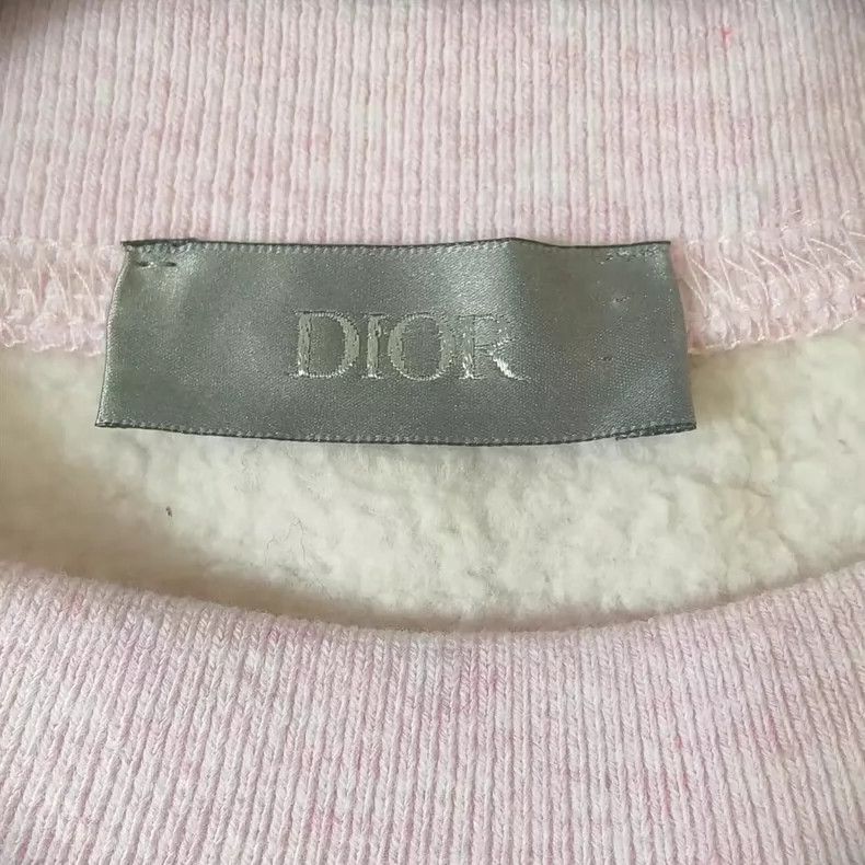 Dior Dior Logo Print Embroidered Sweatshirt Size US M / EU 48-50 / 2 - 3 Thumbnail