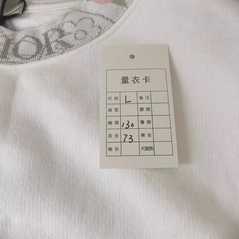 Dior DIOR Long Sleeve White Pullover Sweatshirt Size US M / EU 48-50 / 2 - 6 Thumbnail