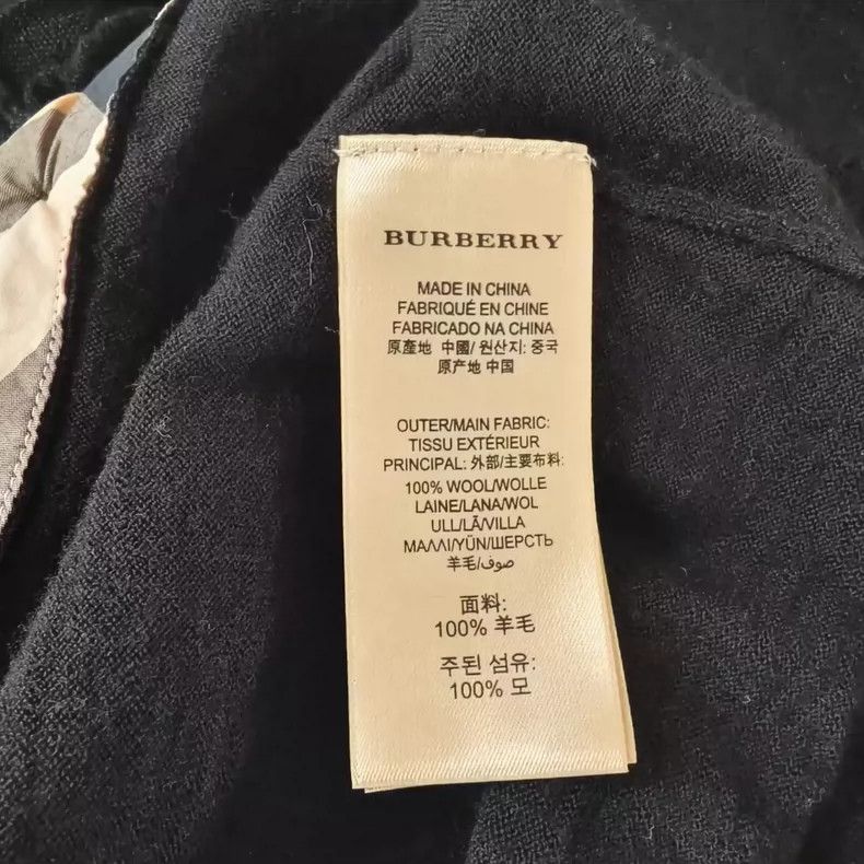 Burberry Burberry Black Wool Knit Cardigan M Size Size US M / EU 48-50 / 2 - 4 Thumbnail