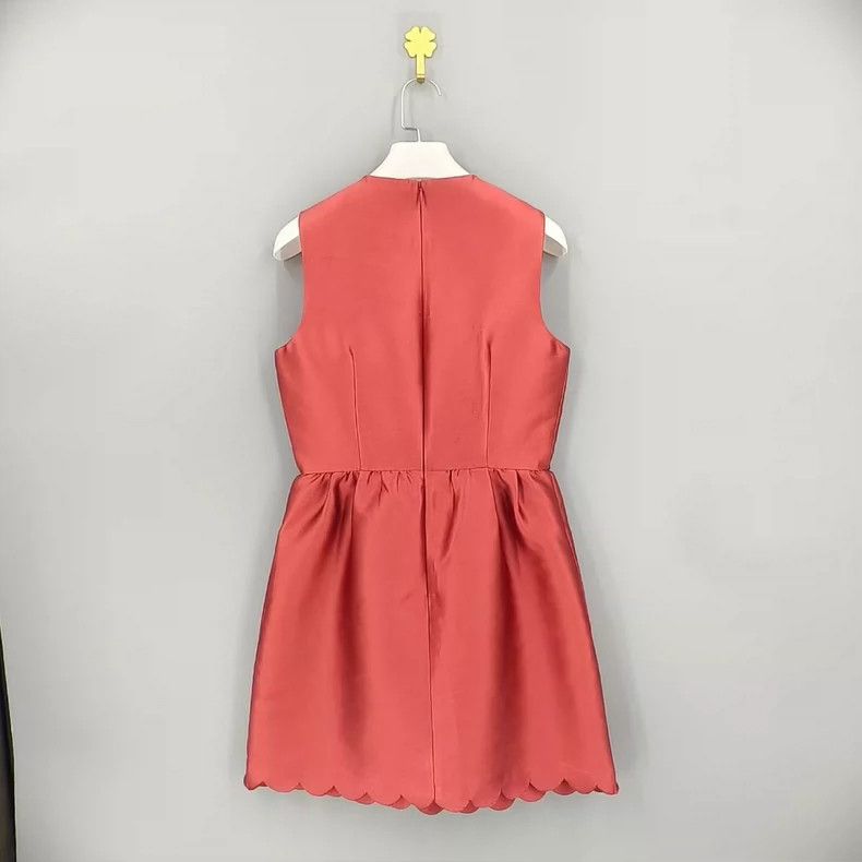 Valentino Valentino Red Sleeveless Dress Size 40 Size US 40 / EU 56 - 2 Thumbnail