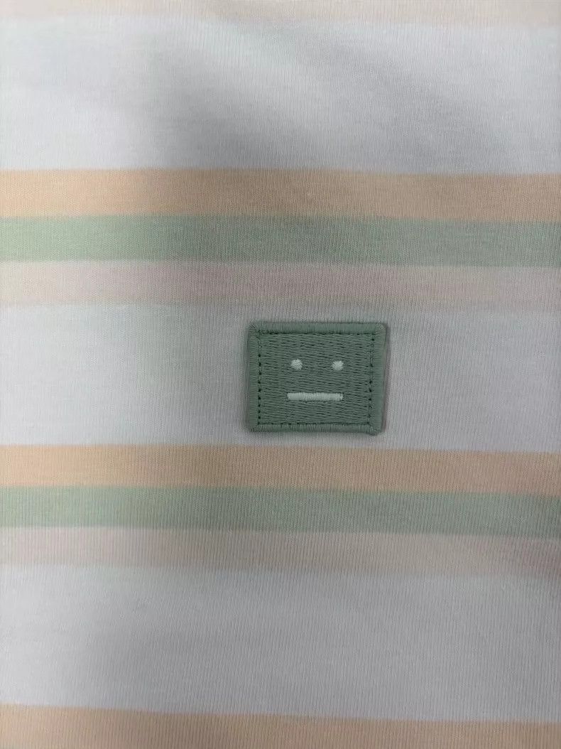 Acne Studios Acne Studios Striped Logo T-Shirt Size S Size US S / EU 44-46 / 1 - 3 Thumbnail