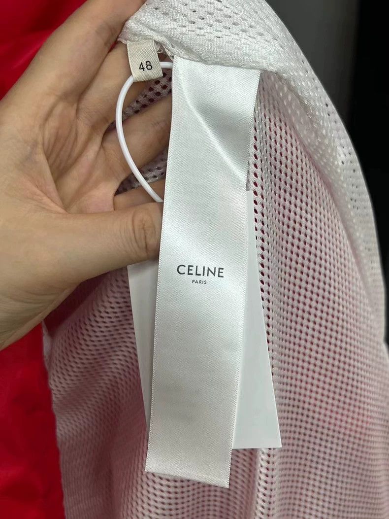 Celine Celine Red Coach Jacket Size 48 Brand New Size US L / EU 52-54 / 3 - 4 Thumbnail