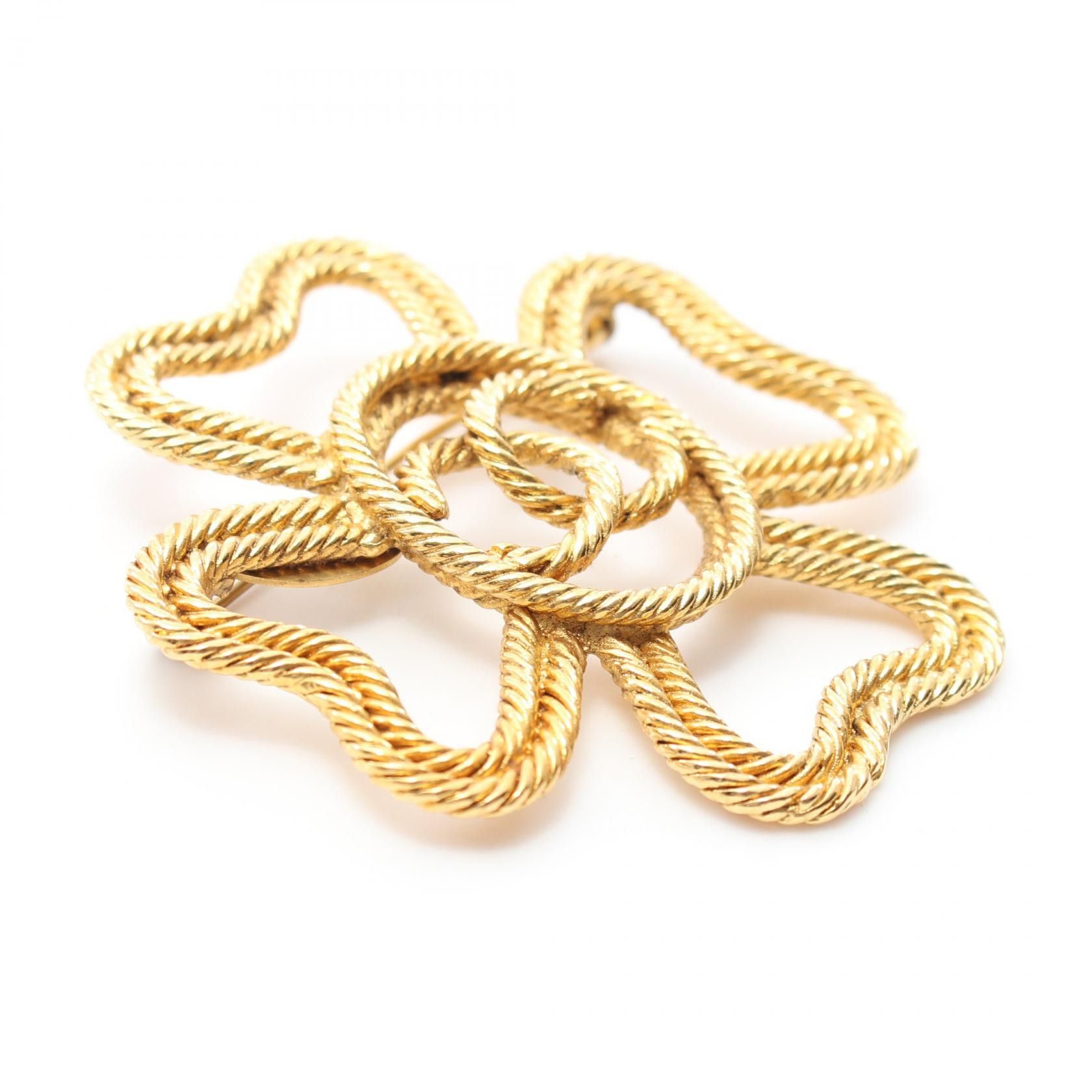 Chanel Chanel Chanel Coco Mark Brooch Metal Brooch DUTY FREE for USA Size ONE SIZE - 5 Thumbnail