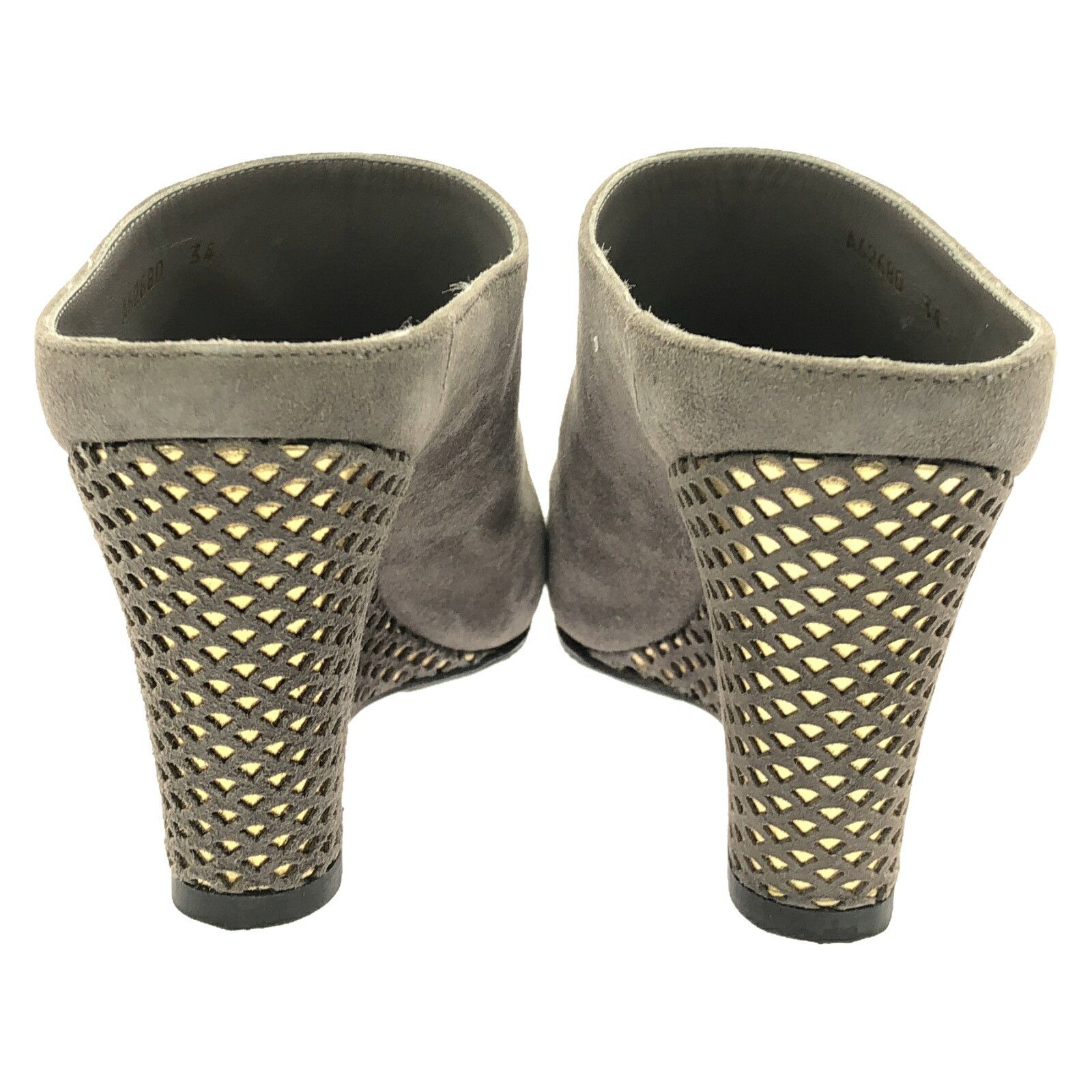 Other Other Sergio Rossi Official Suede Mules Suede Shoes Size ONE SIZE - 2 Thumbnail