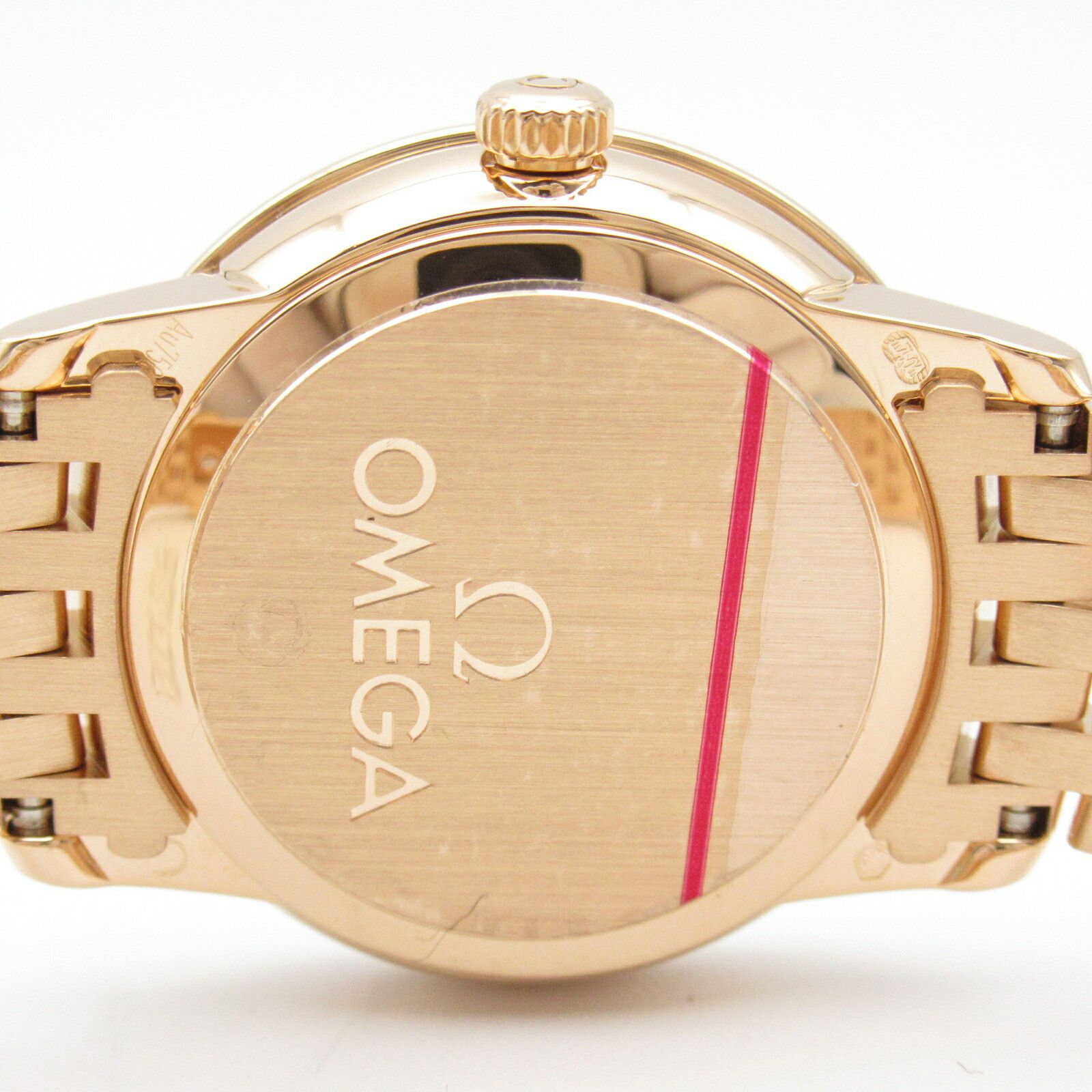 Omega Omega Omega De Ville Prestige Au750 Watch Crocodile skin Quartz 424.55.24.60.55.002 Size ONE SIZE - 6 Thumbnail