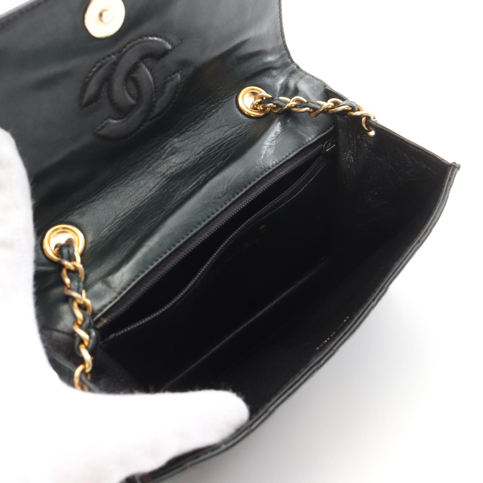 Chanel Chanel Chanel Matelasse Lambskin Shoulder Bag Leather Shoulder Bag Size ONE SIZE - 3 Thumbnail