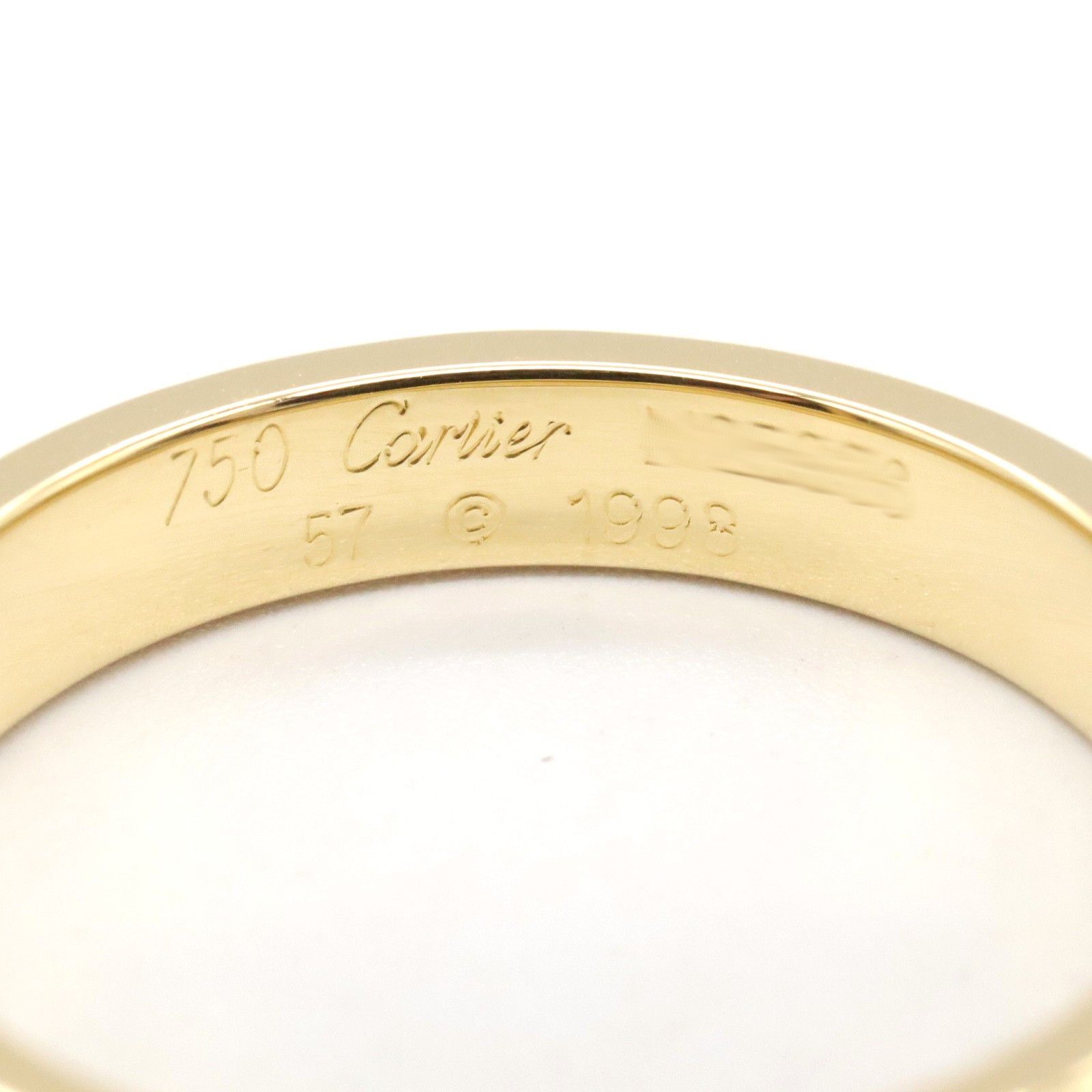 Cartier Cartier Cartier Vendome Au750 Ring Size 17 Metal Ring Size ONE SIZE - 4 Thumbnail