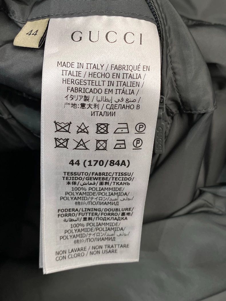 Gucci Gucci Monogrammed Hooded Jacket in Grey Size US XL / EU 56 / 4 - 4 Thumbnail