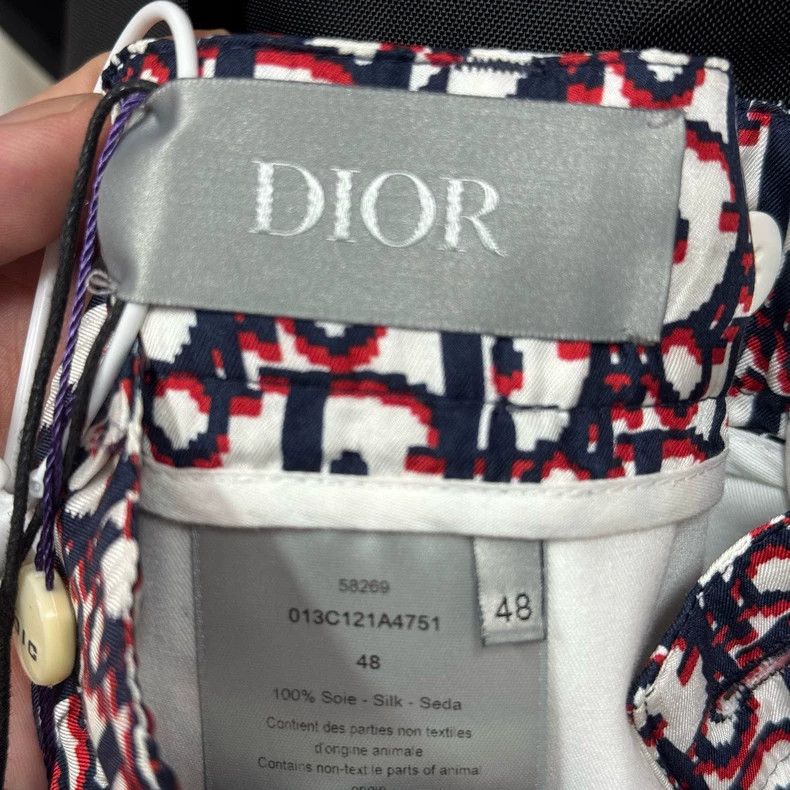 Dior Dior Classic Print Silk Shorts Size US 36 / EU 52 - 6 Thumbnail