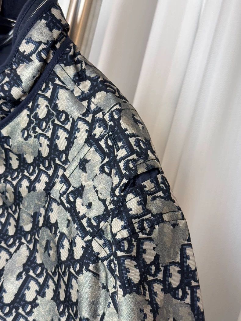Dior Dior Mosaic Print Cotton Jacket Size US XL / EU 56 / 4 - 7 Thumbnail