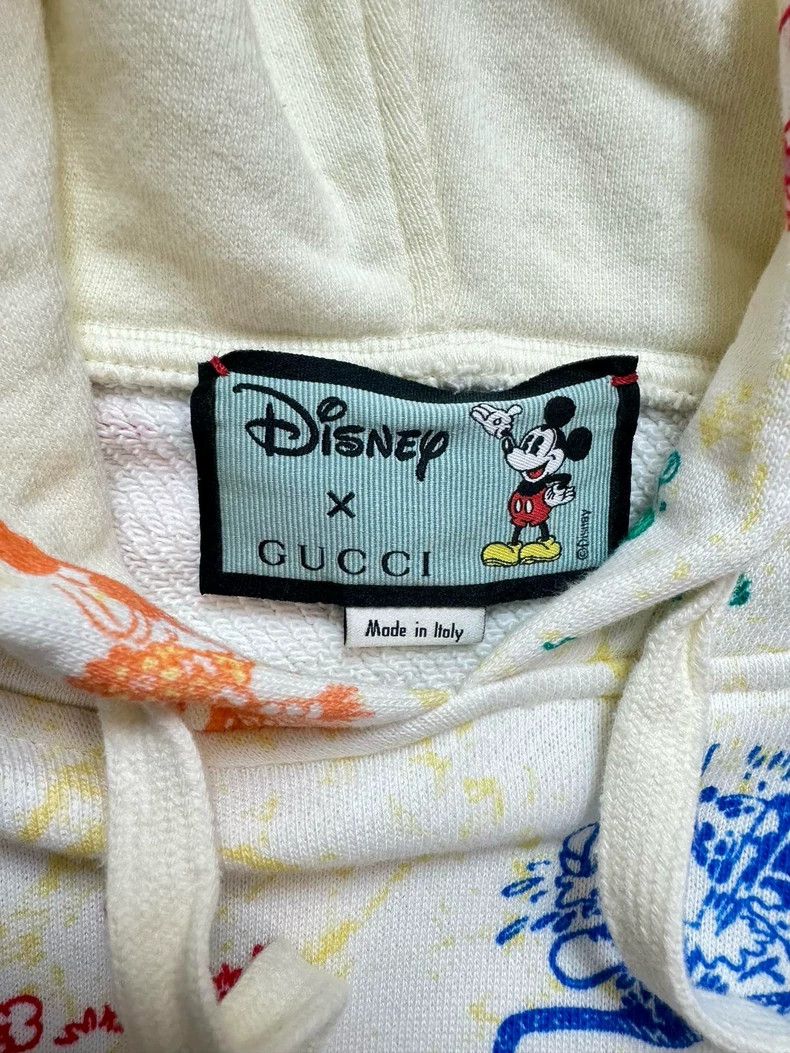 Gucci Gucci Disney Mickey Graphic Hoodie Size US S / EU 44-46 / 1 - 4 Thumbnail