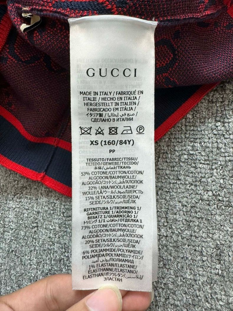 Gucci Gucci Black Red Logo Tank Top Size US XS / EU 42 / 0 - 6 Thumbnail