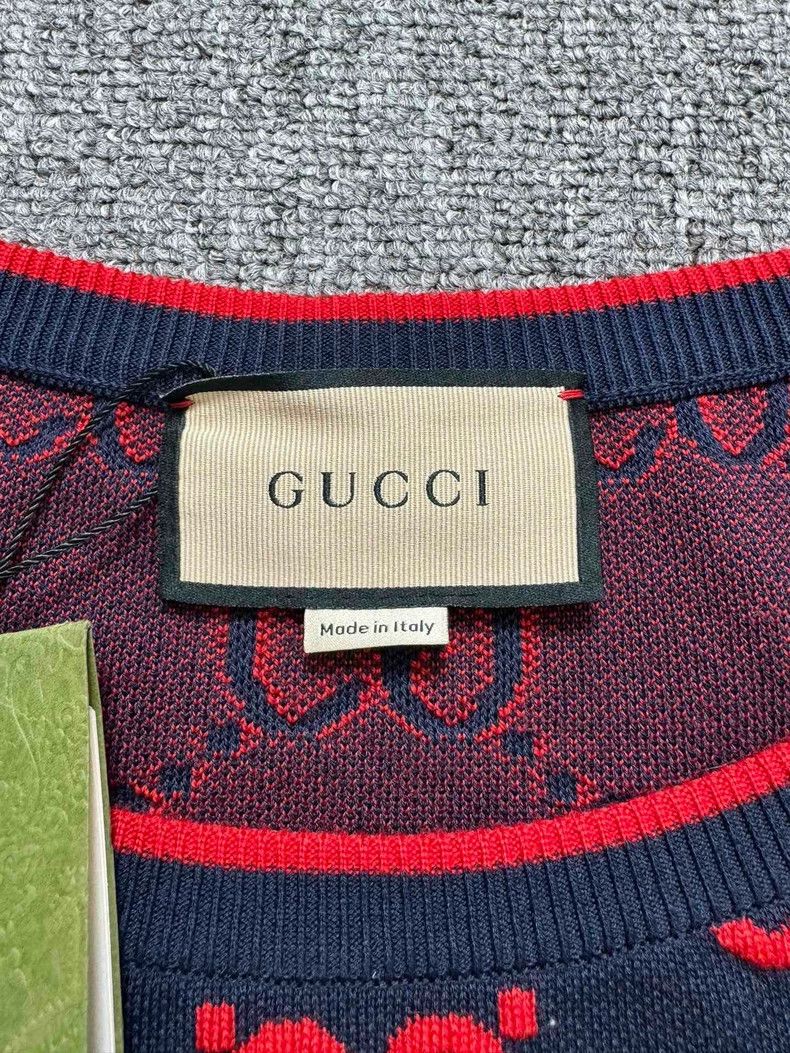 Gucci Gucci Black Red Logo Tank Top Size US XS / EU 42 / 0 - 3 Thumbnail