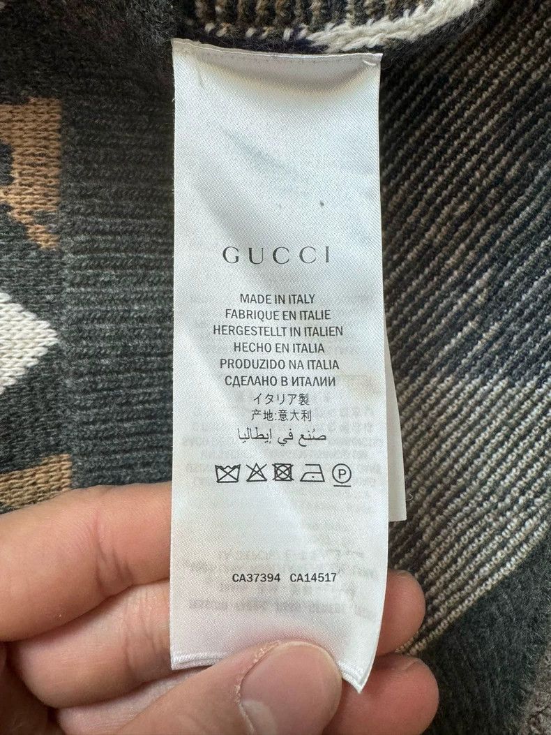 Gucci Gucci Wool Knit Cardigan with Logo Size US XL / EU 56 / 4 - 5 Thumbnail