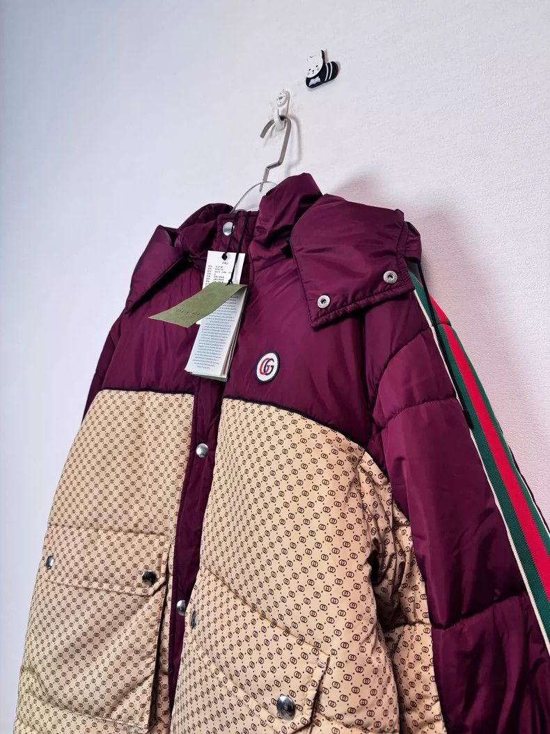 Gucci Gucci Color Block Logo Hooded Jacket Size US M / EU 48-50 / 2 - 3 Thumbnail