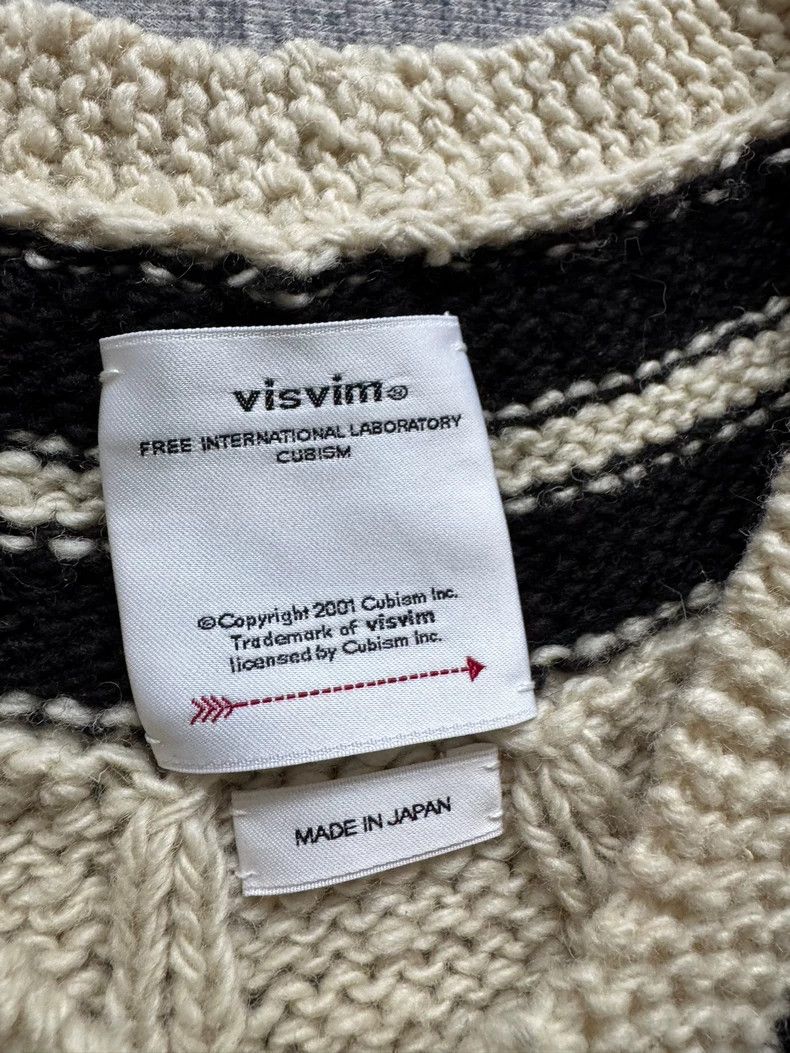 Visvim VISVIM Hand Knit V Collegium Sweater Size US M / EU 48-50 / 2 - 2 Thumbnail