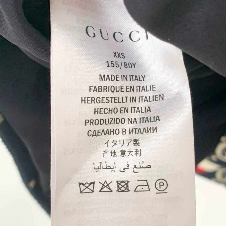 Gucci Gucci Navy Blazer with Logo Design Size US XXS / EU 40 - 7 Thumbnail
