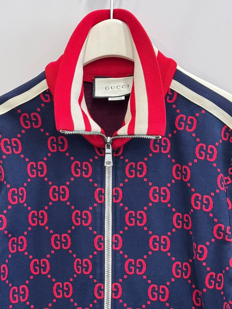 Gucci Gucci Monogram Zip Jacket Size S Size US S / EU 44-46 / 1 - 3 Thumbnail