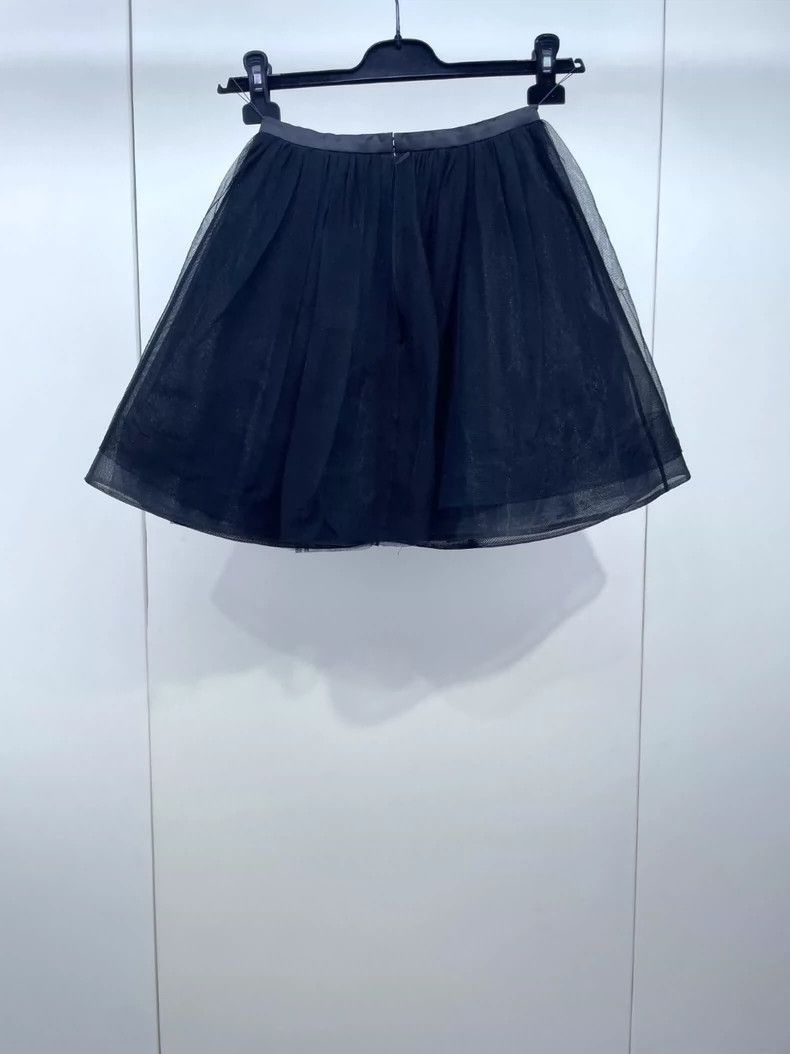 Yves Saint Laurent Black Tulle Puff Skirt Size 34" / US 12 / IT 48 - 2 Thumbnail