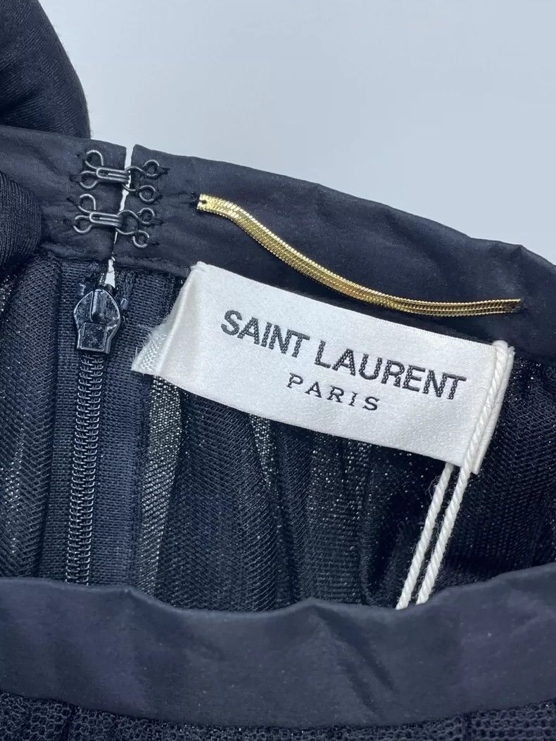 Yves Saint Laurent Black Tulle Puff Skirt Size 34" / US 12 / IT 48 - 5 Thumbnail