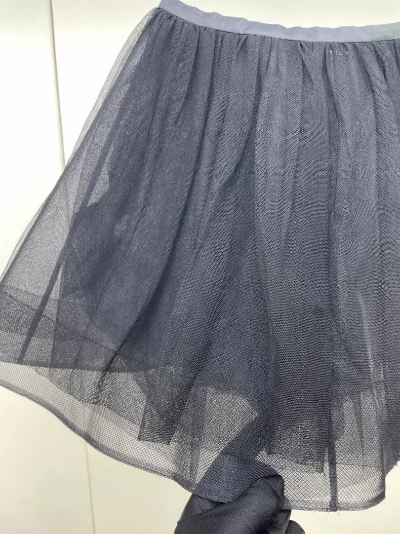 Yves Saint Laurent Black Tulle Puff Skirt Size 34" / US 12 / IT 48 - 4 Thumbnail